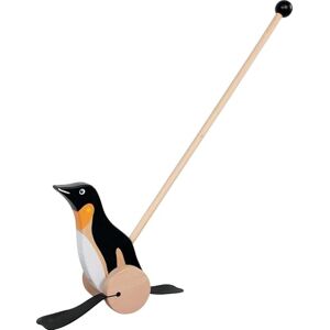 Goki Wooden Push Along Penguin Goki Wooden Push Along Penguin