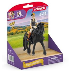 SCHLEICH 42640 Horse Club Tori & Princess, from 5 years, HORSE CLUB Playset, 8 pieces SCHLEICH 42640 Horse Club Tori & Princess, from 5 years, HORSE CLUB Playset, 8 pieces
