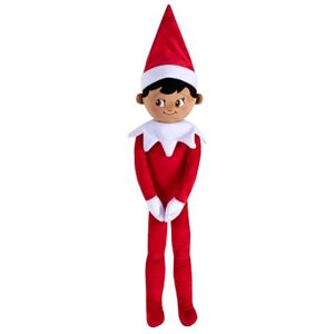 The Elf on the Shelf Plushee Pals® Huggable Boy Brown Eyes Elf on The Shelf Scout Elf Plush for Children and Adults Soft Figure Doll The Elf on the Shelf Plushee Pals® Huggable Boy Brown Eyes Elf on The Shelf Scout Elf Plush for Children and Adults Soft Figure Doll