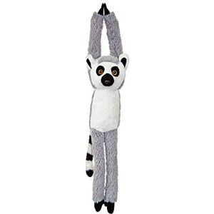 Aurora , 61051, Hanging Lemur, 19In, Soft Toy, Grey Aurora , 61051, Hanging Lemur, 19In, Soft Toy, Grey