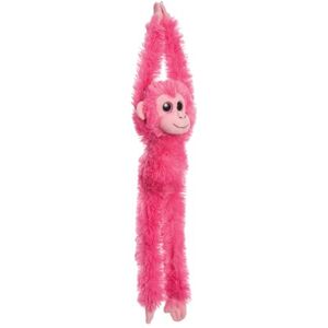 Aurora , 60198, Colourful Hanging Chimpanzee, 19In, Soft Toy, Pink Aurora , 60198, Colourful Hanging Chimpanzee, 19In, Soft Toy, Pink