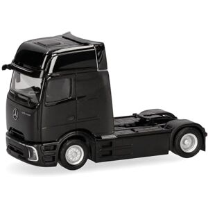 Herpa Model Truck Mercedes-Benz eActros Procabin GigaSpace tractor 2-axle, black, miniature scale 1:87, collectible, Made in Germany, plastic Herpa Model Truck Mercedes-Benz eActros Procabin GigaSpace tractor 2-axle, black, miniature scale 1:87, collectible, Made in Germany, plastic