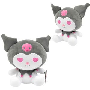 Giochi Preziosi Hello Kitty Kuromi Plush, 30cm Grey Soft Toy, Cute Kuromi Character in Grey Outfit with Signature Details, Official Licensed Collectable, Gift for Fans and Children, Ages 4+ Giochi Preziosi Hello Kitty Kuromi Plush, 30cm Grey Soft Toy, Cute Kuromi Character in Grey Outfit with Signature Details, Official Licensed Collectable, Gift for Fans and Children, Ages 4+
