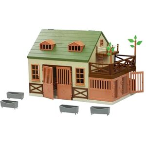 TERRA by Battat – 15 Pieces Animal Hospital Playset – Wooden Vet Clinic with Openable Rooftop for Farm & Safari Animals – Pretend Play Toy for Toddlers & 3+ Years TERRA by Battat – 15 Pieces Animal Hospital Playset – Wooden Vet Clinic with Openable Rooftop for Farm & Safari Animals – Pretend Play Toy for Toddlers & 3+ Years