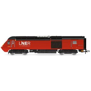 Hornby Diesel Train R30095 LNER, Class 43 HST Train Pack Era 11 00 Gauge Locomotives, Engine Models for Adults 1:76 Scale Model Gift, Red and Yellow Hornby Diesel Train R30095 LNER, Class 43 HST Train Pack Era 11 00 Gauge Locomotives, Engine Models for Adults 1:76 Scale Model Gift, Red and Yellow