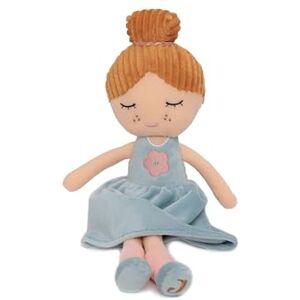 Jollein Rag Doll Cuddly Doll Rose 100% Polyester 32 x 10 x 6 cm Cuddly Toy Doll Jollein Rag Doll Cuddly Doll Rose 100% Polyester 32 x 10 x 6 cm Cuddly Toy Doll