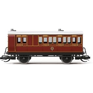Hornby TT TT4057 LB&SCR 4 Wheel Coach 3rd Class Brake, Red Hornby TT TT4057 LB&SCR 4 Wheel Coach 3rd Class Brake, Red
