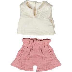 Miniland Clothes for 38 cm Doll, Clothing Accessory for Dolls, Summer T-Shirt and Pants Miniland Clothes for 38 cm Doll, Clothing Accessory for Dolls, Summer T-Shirt and Pants