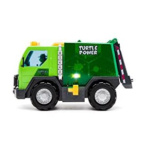 Turtles Toy, Thrash 'N' Battle Garbage Truck with 3 Sewer Cap Launchers, Lights & Sounds, TMNT Mutant Ninja Turtle Vehicle for Kids, Ages 3+ Turtles Toy, Thrash 'N' Battle Garbage Truck with 3 Sewer Cap Launchers, Lights & Sounds, TMNT Mutant Ninja Turtle Vehicle for Kids, Ages 3+