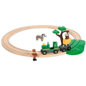 Brio World Safari Train Set for Kids Age 3 Years Up Wooden Railway Expansions and Accessories Brio World Safari Train Set for Kids Age 3 Years Up Wooden Railway Expansions and Accessories