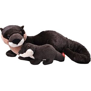 WILD REPUBLIC Mom and Baby River Otter, Stuffed Animal, 12 Inches, Gift for Kids, Plush Toy, Fill is Spun Recycled Water Bottles WILD REPUBLIC Mom and Baby River Otter, Stuffed Animal, 12 Inches, Gift for Kids, Plush Toy, Fill is Spun Recycled Water Bottles