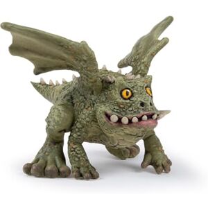 Papo Toad Dragon Figurine for Children Aged 3+ Educational Fantasy Toy Hand-Painted Magical Creature Enchanted World Series SKU 39210, Realistisches Grün-braun Papo Toad Dragon Figurine for Children Aged 3+ Educational Fantasy Toy Hand-Painted Magical Creature Enchanted World Series SKU 39210, Realistisches Grün-braun