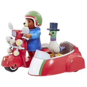 Rainbow Designs Paddington Bear Playset Paddington Bear's Bike and Side Car from Award-Winning TV Series with Movable Wheels for Adventurous Explorations Rainbow Designs Paddington Bear Playset Paddington Bear's Bike and Side Car from Award-Winning TV Series with Movable Wheels for Adventurous Explorations