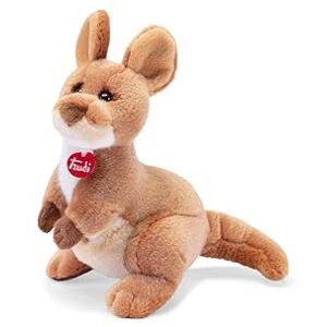 Trudi Kangaroo Boogie Exotic animal plush toy, kangaroo, birthday 15x23x20cm size S Classics exotics model 27166 Trudi Kangaroo Boogie Exotic animal plush toy, kangaroo, birthday 15x23x20cm size S Classics exotics model 27166
