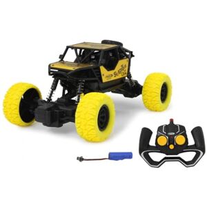 Jamara 405216 Slighter CR2 RC Crawler Diecast 2.4 GHz Spring-Loaded Chassis, Rubber Tyres, Adjustable Track, Decoupled Axles, Extreme Interlocking Capability, Yellow Jamara 405216 Slighter CR2 RC Crawler Diecast 2.4 GHz Spring-Loaded Chassis, Rubber Tyres, Adjustable Track, Decoupled Axles, Extreme Interlocking Capability, Yellow