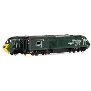 Hornby TT:120 Diesel Train TT3023M GWR, Class 43 HST Train Pack Era 11 TT Gauge Locomotives, Engine Models for Adults 1:120 Scale Model Gift Hornby TT:120 Diesel Train TT3023M GWR, Class 43 HST Train Pack Era 11 TT Gauge Locomotives, Engine Models for Adults 1:120 Scale Model Gift