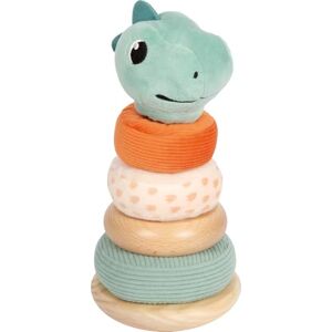 Small Foot Stacking Tower Dino, wood and plush, motor activity w/colourful stacking rings, for ages 12+ months, 12687 Small Foot Stacking Tower Dino, wood and plush, motor activity w/colourful stacking rings, for ages 12+ months, 12687