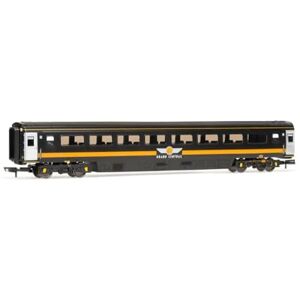 Hornby Coach Car R40442 RailRoad Grand Central Rail, Mk3 Trailer Standard Open, 42402 Era 10 Train Toy, 00 Gauge Carriage for Train Set, Rolling Stock Models for Adults 1:76 Scale Model Gift Hornby Coach Car R40442 RailRoad Grand Central Rail, Mk3 Trailer Standard Open, 42402 Era 10 Train Toy, 00 Gauge Carriage for Train Set, Rolling Stock Models for Adults 1:76 Scale Model Gift