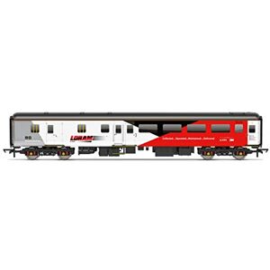 Hornby Coach Car R40144 Loram, Mk2F BSO, 9525 Era 11 Train Toy, 00 Gauge Carriage for Train Set, Rolling Stock Models for Adults 1:76 Scale Model Gift, Red Hornby Coach Car R40144 Loram, Mk2F BSO, 9525 Era 11 Train Toy, 00 Gauge Carriage for Train Set, Rolling Stock Models for Adults 1:76 Scale Model Gift, Red