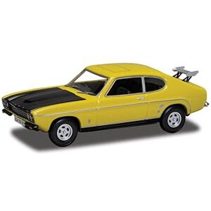 Corgi VA13319 Ford Capri MkI 3.0 GXL Daytona Yellow Diecast Model Car Richard Hammond's The Smallest Cog 1:43 Scale, Detailed Die-Cast Construction, Pre-Built Car Models Corgi VA13319 Ford Capri MkI 3.0 GXL Daytona Yellow Diecast Model Car Richard Hammond's The Smallest Cog 1:43 Scale, Detailed Die-Cast Construction, Pre-Built Car Models