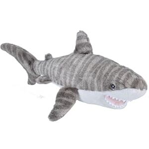 WILD REPUBLIC Cuddlekins Eco Mini Tiger Shark, Stuffed Animal, 8 Inches, Plush Toy, Fill is Spun Recycled Water Bottles, Eco Friendly WILD REPUBLIC Cuddlekins Eco Mini Tiger Shark, Stuffed Animal, 8 Inches, Plush Toy, Fill is Spun Recycled Water Bottles, Eco Friendly