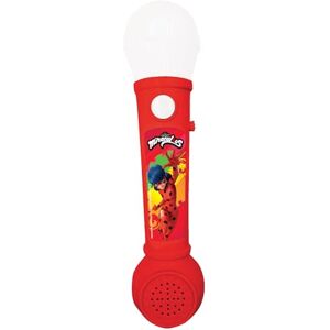 Lexibook , Miraculous Ladybug Cat Noir, Lighting Microphone for children, musical toy game, built-in speaker, light effects, demo melodies included, red, MIC80MI Lexibook , Miraculous Ladybug Cat Noir, Lighting Microphone for children, musical toy game, built-in speaker, light effects, demo melodies included, red, MIC80MI