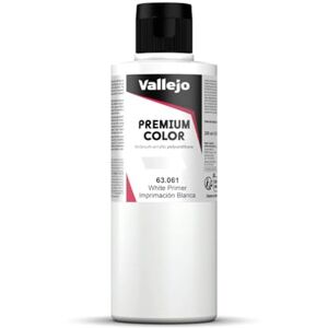 Vallejo AV Premium Color 200ml White Primer Vallejo AV Premium Color 200ml White Primer