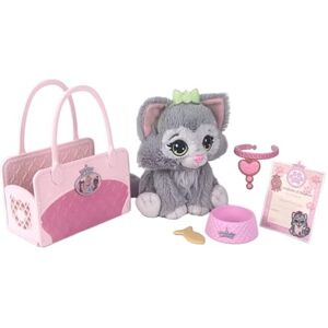 Disney Style Collection My Trendy Kitty & Tote, Officially Licensed by Jakks Pacific, Interactive Animal Toys for Kids, Adorable Plush Kitten & Princess Accessories, Gift for Girls 3+ Disney Style Collection My Trendy Kitty & Tote, Officially Licensed by Jakks Pacific, Interactive Animal Toys for Kids, Adorable Plush Kitten & Princess Accessories, Gift for Girls 3+