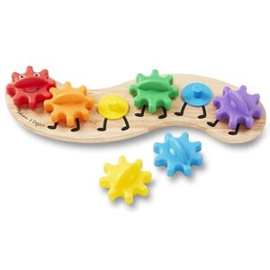 Melissa & Doug Rainbow Caterpillar Gear Toy – Colorful Wooden Activity Set with 6 Interchangeable Gears – Developmental Toy for Toddlers Age 18 Months Plus Melissa & Doug Rainbow Caterpillar Gear Toy – Colorful Wooden Activity Set with 6 Interchangeable Gears – Developmental Toy for Toddlers Age 18 Months Plus