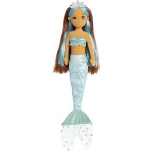 AURORA , 33379, Sea Sparkles Estrella 18In, Soft Toy, Blue & Brown AURORA , 33379, Sea Sparkles Estrella 18In, Soft Toy, Blue & Brown