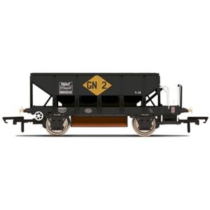 Hornby R60249 BR, 'Trout' Ballast Hopper, DB992039 Era 4 Freight Wagons, Black Hornby R60249 BR, 'Trout' Ballast Hopper, DB992039 Era 4 Freight Wagons, Black