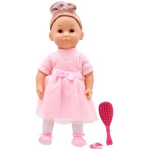 Dolls World from Peterkin Charlotte Doll 36cm (14") soft bodied doll with brown hair, deluxe ballerina outfit, shoes and hair accessories Dolls & Accessories Ages 18m+ Dolls World from Peterkin Charlotte Doll 36cm (14") soft bodied doll with brown hair, deluxe ballerina outfit, shoes and hair accessories Dolls & Accessories Ages 18m+