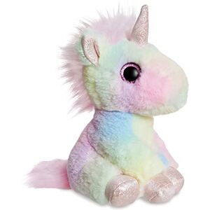AURORA , 61437, Sparkle Tales Hallie Unicorn 7In, Soft Toy, Multi-Coloured AURORA , 61437, Sparkle Tales Hallie Unicorn 7In, Soft Toy, Multi-Coloured
