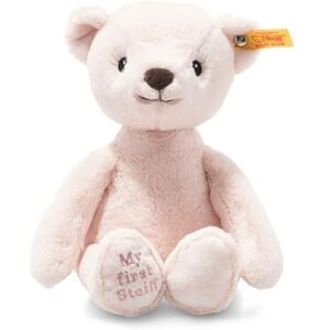 Steiff 242137 Soft Cuddly Friends My First Teddy Bear, Orchid Pink, 26 cm Steiff 242137 Soft Cuddly Friends My First Teddy Bear, Orchid Pink, 26 cm