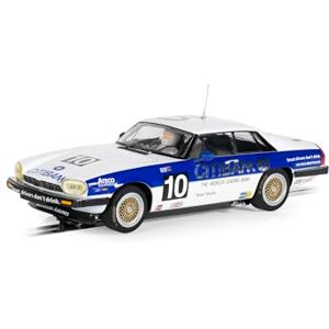 Scalextric Cars C4400 Jaguar XJS 1986 Bathurst 1000 Goss & Muir Toy Slot Car for use Race Tracks or Set Small Kids Gift Ideas for Boy/Girl Ages 5 Accessories, White Scalextric Cars C4400 Jaguar XJS 1986 Bathurst 1000 Goss & Muir Toy Slot Car for use Race Tracks or Set Small Kids Gift Ideas for Boy/Girl Ages 5 Accessories, White