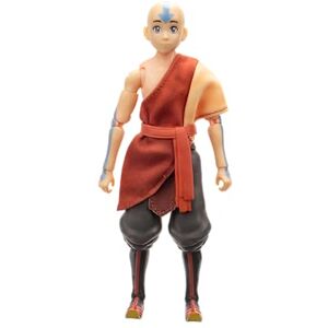 Jazwares Avatar: The Last Airbender Aang (Book Three) 6.5-Inch Scale Figure with Alternate Faceplate, Swappable Hands, Staff and Air Bending Effect Jazwares Avatar: The Last Airbender Aang (Book Three) 6.5-Inch Scale Figure with Alternate Faceplate, Swappable Hands, Staff and Air Bending Effect