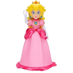 Nintendo Super Mario Princess Peach 12in/30cm Feature Articulated Doll, Official, Moving 'Floaty Jump' Feature, Poseable with Iconic Dress & Crown, Detailed Design, Collector's Packaging Nintendo Super Mario Princess Peach 12in/30cm Feature Articulated Doll, Official, Moving 'Floaty Jump' Feature, Poseable with Iconic Dress & Crown, Detailed Design, Collector's Packaging