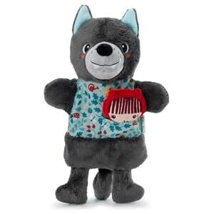 LILLIPUTIENS Louis the Wolf Hand Puppet Interactive Toy for Children Perfect for Telling Fun Stories and Revisiting the Famous Tale Stimulates Imagination From 2 Years 83517 LILLIPUTIENS Louis the Wolf Hand Puppet Interactive Toy for Children Perfect for Telling Fun Stories and Revisiting the Famous Tale Stimulates Imagination From 2 Years 83517