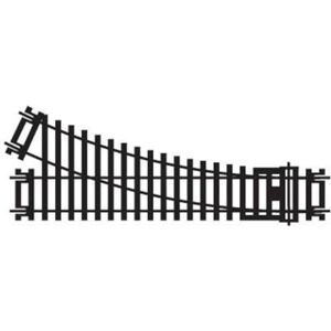 Hornby R8073 OO Gauge Right Hand Point Track Extra Track Pieces for Model Railway Sets, Model Train Track Pieces Scale 1:76, Black Hornby R8073 OO Gauge Right Hand Point Track Extra Track Pieces for Model Railway Sets, Model Train Track Pieces Scale 1:76, Black
