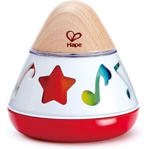 Hape Rotating Music Box Rhythm & Sound Learning, Wooden Musical Toy for Ages 0+ Hape Rotating Music Box Rhythm & Sound Learning, Wooden Musical Toy for Ages 0+