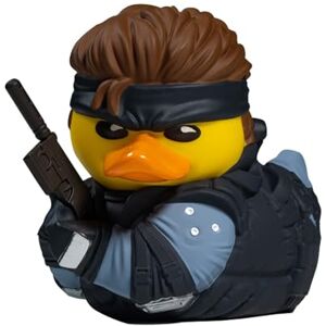 TUBBZ Boxed Edition: Metal Gear Solid Solid Snake Cosplaying Rubber Duck Vinyl Figure TUBBZ Boxed Edition: Metal Gear Solid Solid Snake Cosplaying Rubber Duck Vinyl Figure