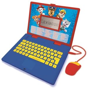 Lexibook , Paw Patrol, Educational and Bilingual Laptop German/English, Toy for Child Kid (Boys & Girls), 124 Activities, Learn Play Games and Music, Red/Blue, JC598PAZi3LXB Lexibook , Paw Patrol, Educational and Bilingual Laptop German/English, Toy for Child Kid (Boys & Girls), 124 Activities, Learn Play Games and Music, Red/Blue, JC598PAZi3LXB