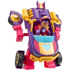 Marvel Iron Man and his Awesome Friends Ironheart 2-In-1 Mech Suit & Vehicle, Action Figure & Toy Vehicle, Purple Marvel Iron Man and his Awesome Friends Ironheart 2-In-1 Mech Suit & Vehicle, Action Figure & Toy Vehicle, Purple