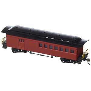 Bachmann Industries 1860-1880 Passenger Cars Combine Painted, Unlettered Red (HO Scale) Bachmann Industries 1860-1880 Passenger Cars Combine Painted, Unlettered Red (HO Scale)