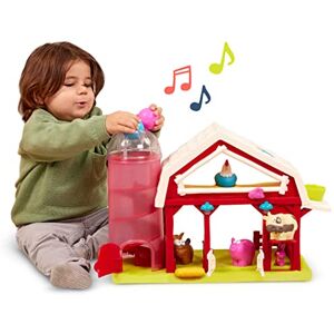 B. toys – Interactive Musical Farm Toy Barn with Lights & Sounds, Red Barn Animal Playset with Realistic Farm Animal Figures- 2+ Years B. toys – Interactive Musical Farm Toy Barn with Lights & Sounds, Red Barn Animal Playset with Realistic Farm Animal Figures- 2+ Years