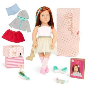 Our Generation – 18-Inch – Butterfly Themed Fashion Starter Doll – Cambi – Red Hair & Blue Eyes – 3 Outfits & Styling Accessories in Gift Box – Pretend Play Ages 3+ Years Our Generation – 18-Inch – Butterfly Themed Fashion Starter Doll – Cambi – Red Hair & Blue Eyes – 3 Outfits & Styling Accessories in Gift Box – Pretend Play Ages 3+ Years