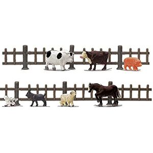 Hornby R7120 Farm Animals for Model Railway OO Gauge, Model Train Accessories for Adding Scenery, Dioramas, Woodland, Buildings and More, Model Making Kits 1:76 Scale Model Accessory Hornby R7120 Farm Animals for Model Railway OO Gauge, Model Train Accessories for Adding Scenery, Dioramas, Woodland, Buildings and More, Model Making Kits 1:76 Scale Model Accessory