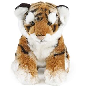 Living Nature Large Tiger Cub, Realistic Soft Cuddly Tiger Toy, Naturli Eco-Friendly Plush, 31cm, Orange Living Nature Large Tiger Cub, Realistic Soft Cuddly Tiger Toy, Naturli Eco-Friendly Plush, 31cm, Orange
