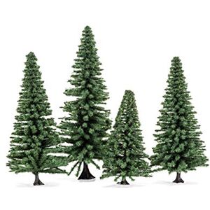 Hornby R7206 Large Fir Trees for Model Railway OO Gauge, Model Train Accessories for Adding Scenery, Dioramas, Woodland, Buildings and More, Model Making Kits 1:76 Scale Model Accessory Hornby R7206 Large Fir Trees for Model Railway OO Gauge, Model Train Accessories for Adding Scenery, Dioramas, Woodland, Buildings and More, Model Making Kits 1:76 Scale Model Accessory