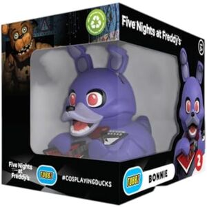 TUBBZ Boxed Edition: Five Nights At Freddy's Bonnie Cosplaying Rubber Duck Vinyl Figure TUBBZ Boxed Edition: Five Nights At Freddy's Bonnie Cosplaying Rubber Duck Vinyl Figure